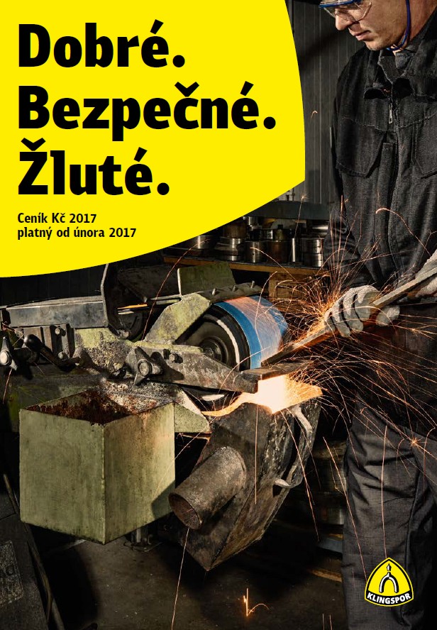 PDF katalog KLINGSPOR pro brusné materiály, techchcentrum